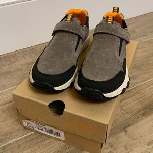 NWT Merrell Kids Jungle Mocs, size 13.5 in Gunsmoke